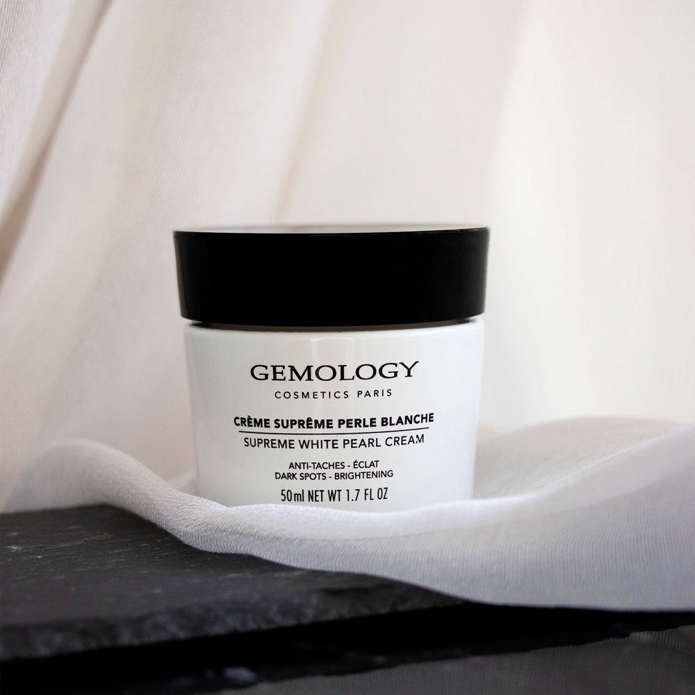 gemology Crème Suprême Perle Blanche - Anti-Tache s, Éclat Crème