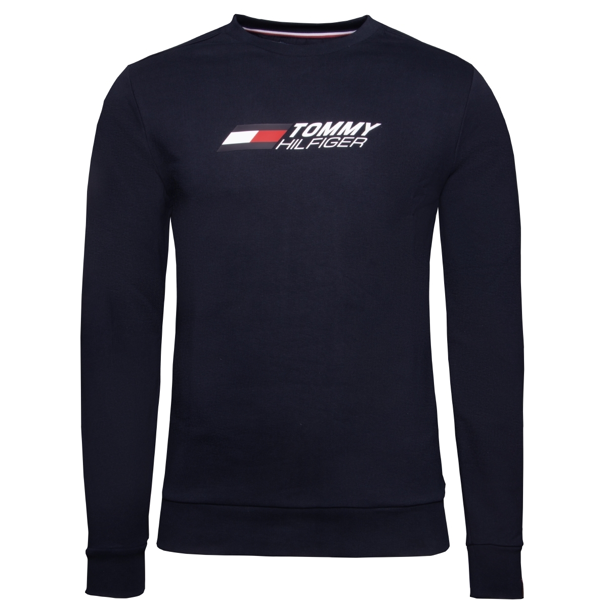 Tommy Hilfiger Basic Flag Sweatshirt blau