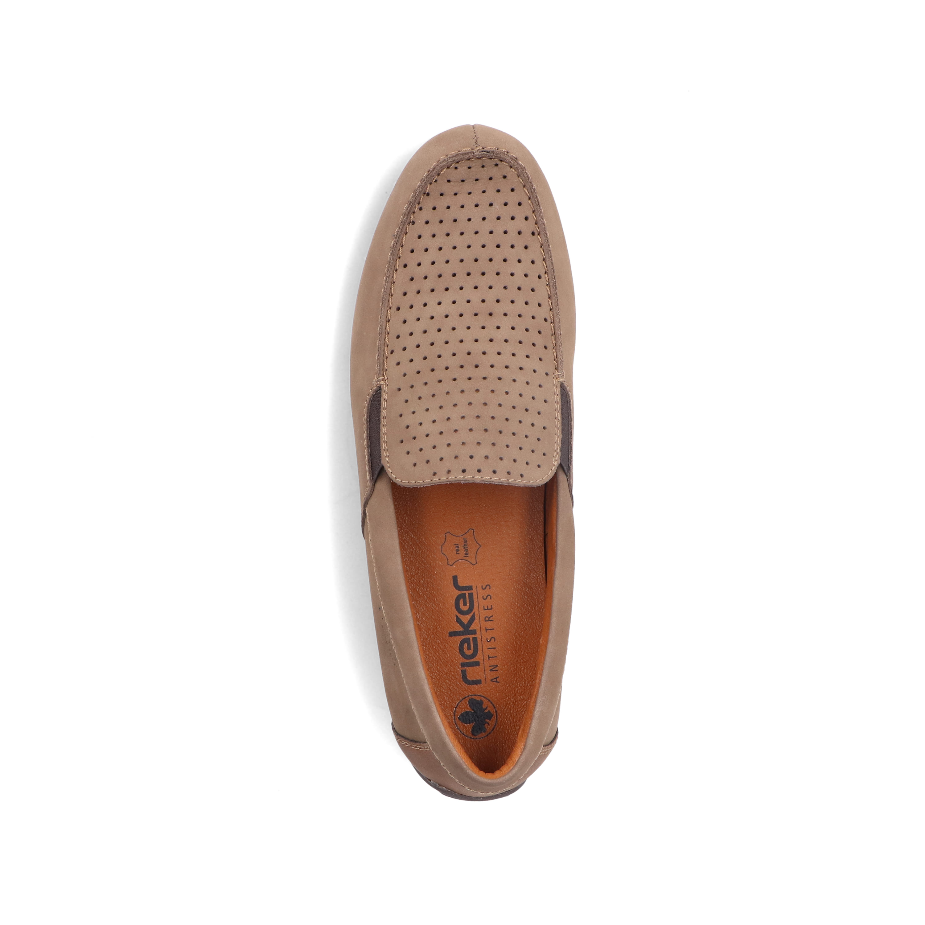 Rieker Herren Slipper zimtbraun