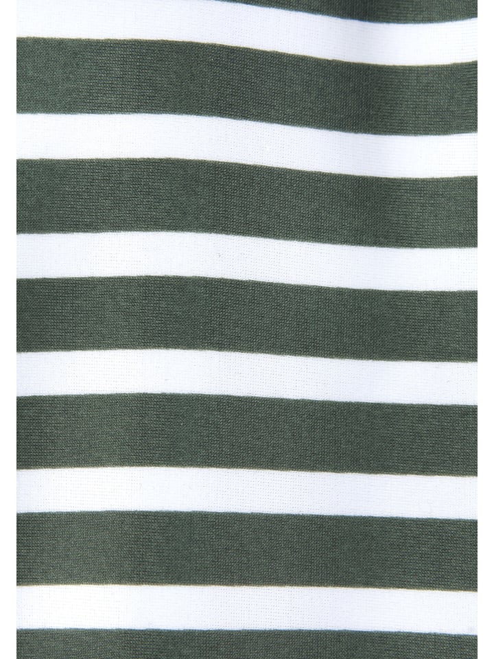 Venice Beach Oversize-Tankini-Top in oliv gestreift günstig kaufen 40