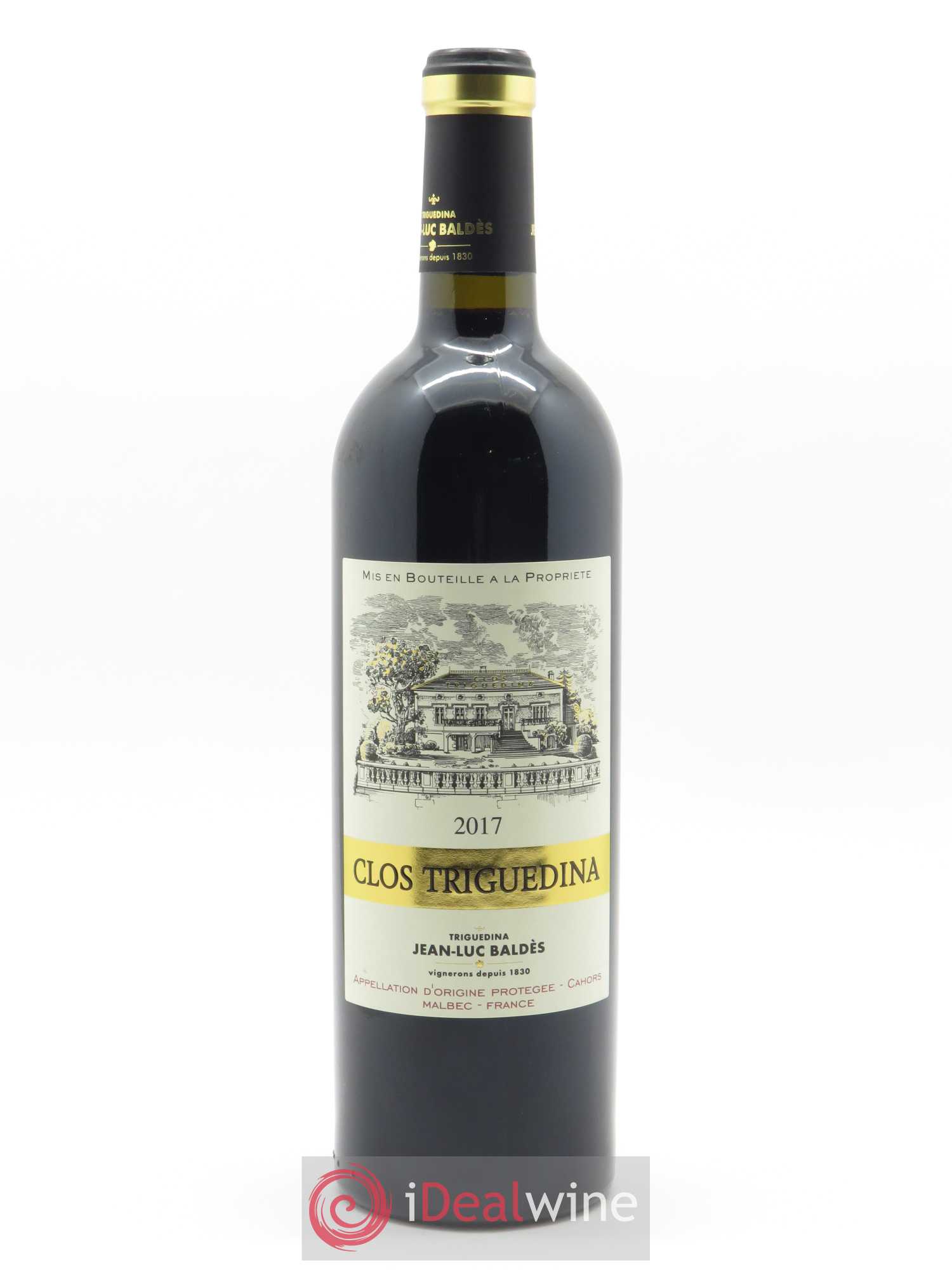 Cahors Clos Triguedina Jean-Luc Baldès  2017 - Lot de 1 Bouteille