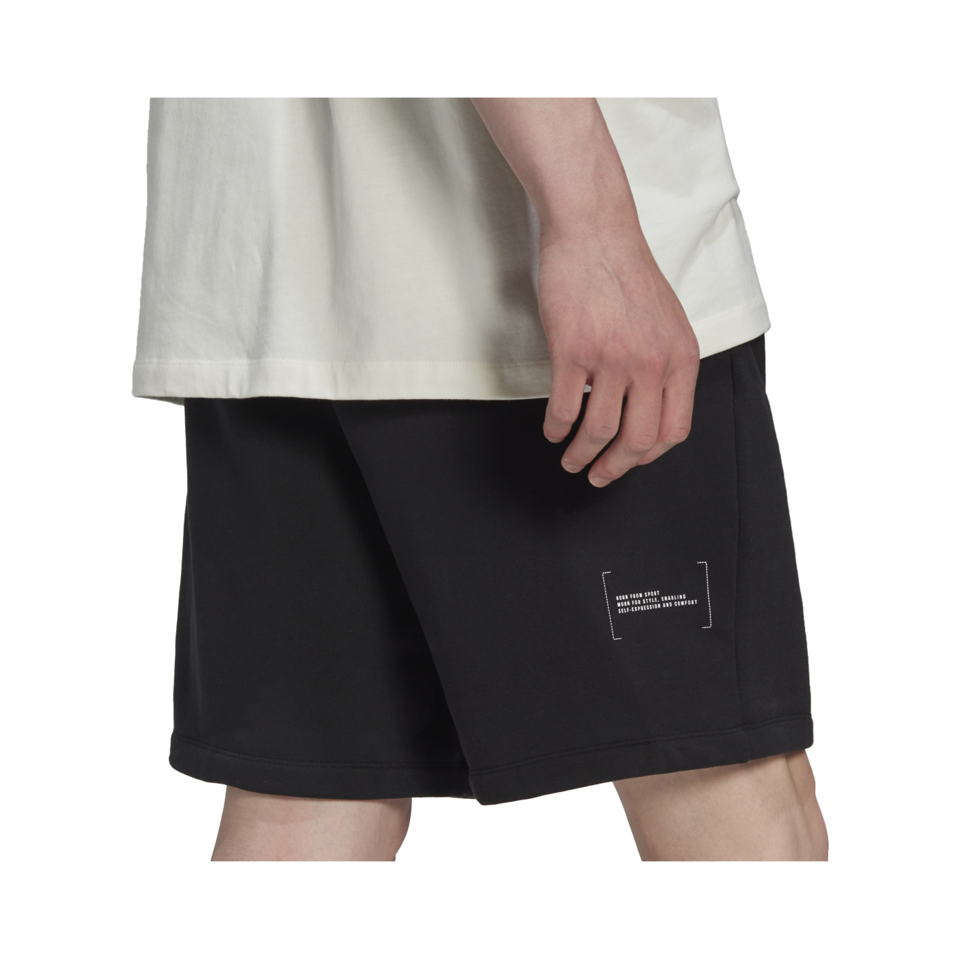 adidas New Fleece Short Schwarz