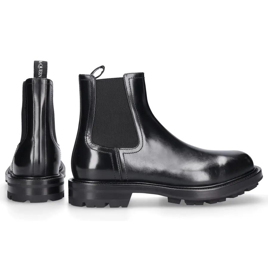 Alexander McQueen - Chelsea Boots WHZ84 Kalbsleder - schwarz