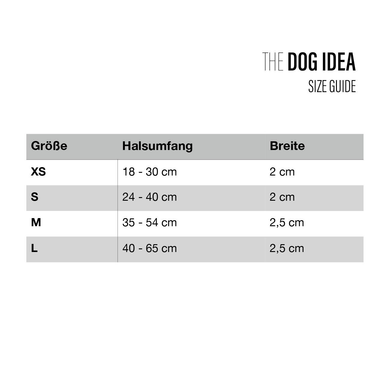 THE DOG IDEA Hundehalsbänder THE DOG IDEA Boho-Chic Halsband Coral M