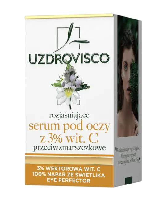 Uzdrovisco 3% Βιταμίνη C - Ορός Ματιών με Λάμψη κατά των Ρυτίδων 15ml