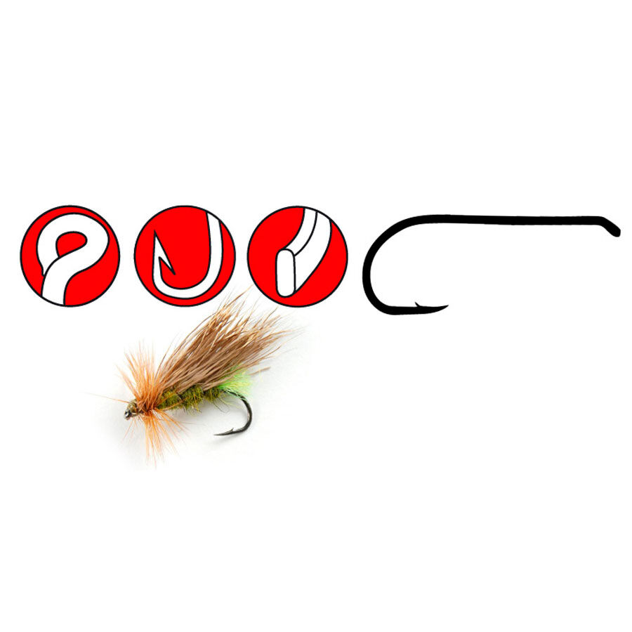 Ami da mosca Gamakatsu F11 (25 pezzi)
