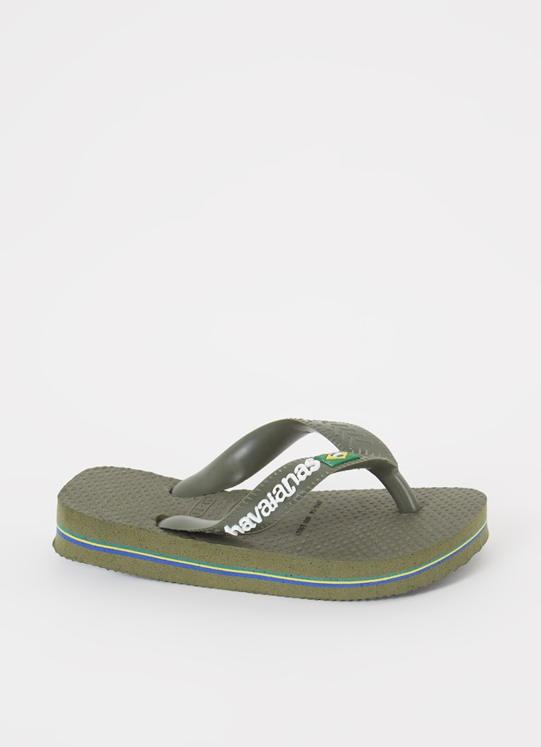 Pantofi hawaieni brazilieni cu logo