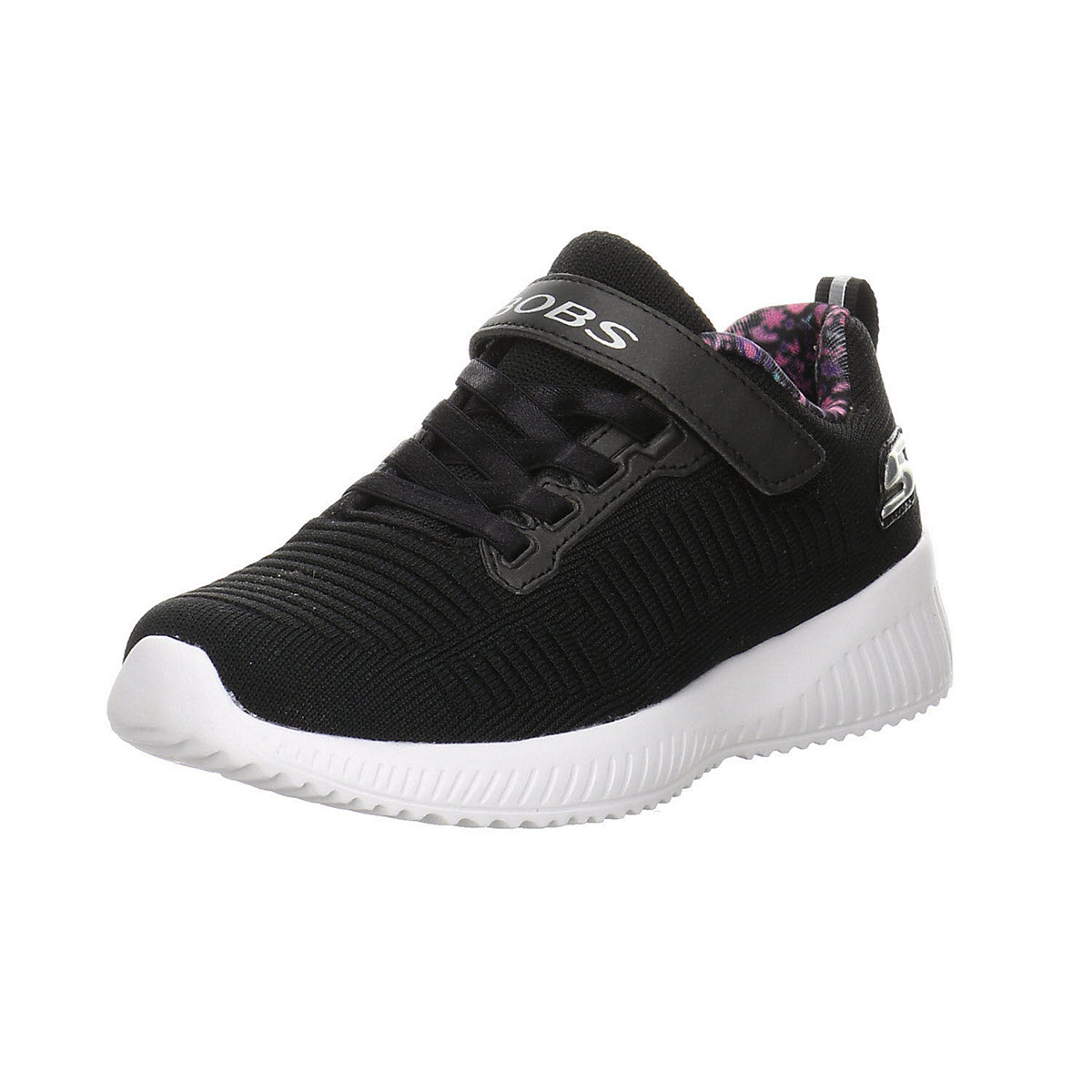 Schuhe Kinderschuhe Bobs Charm League Klettschuh Kinderschuhe Textil Logoprint Halbschuhe
