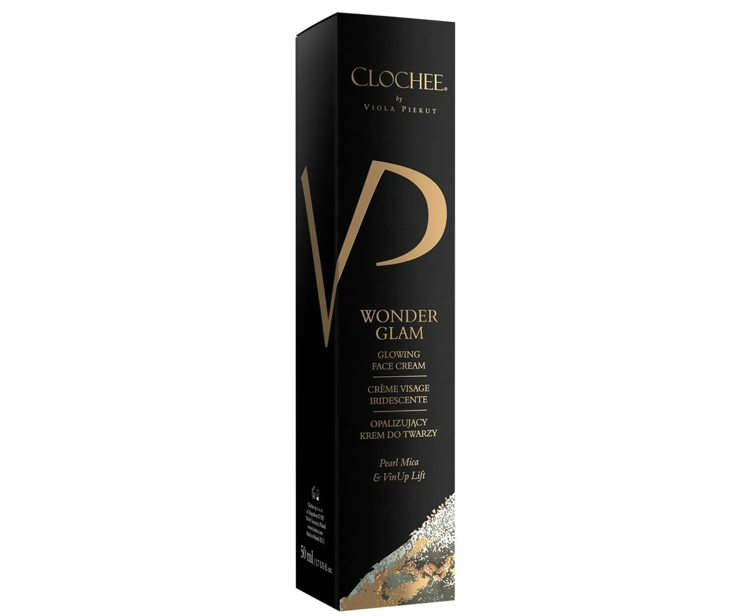 CLOCHEE Iriserende ansigtscreme fra VP WONDER GLAM
