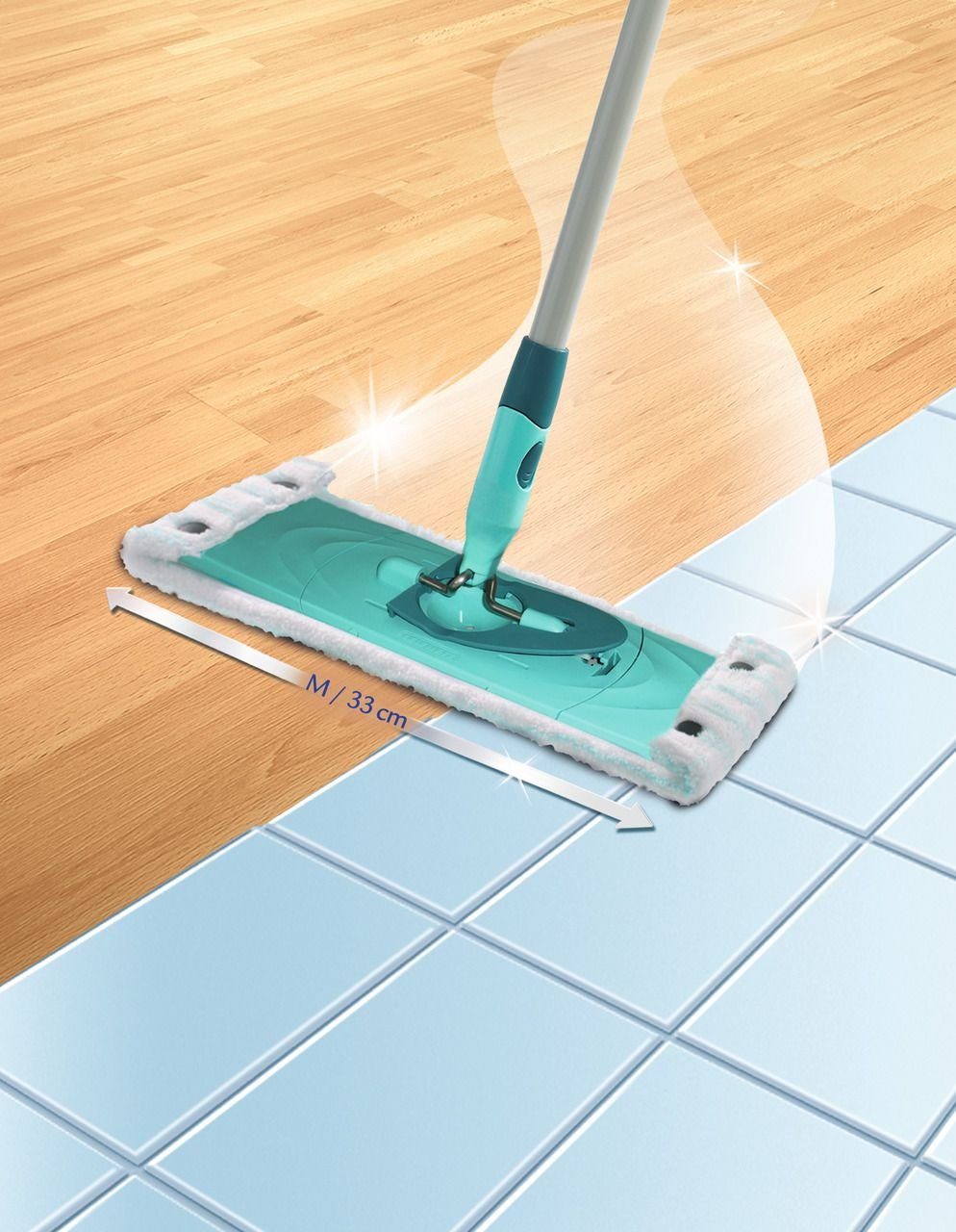 Leifheit Staubwischer Leifheit Wischbezug Clean Twist/Combi M micro duo