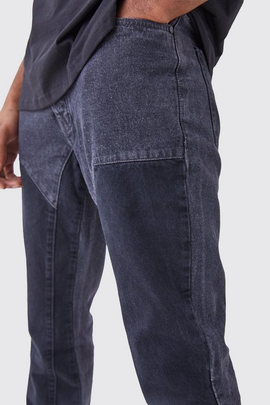 Tall Slim-Fit Schlagjeans