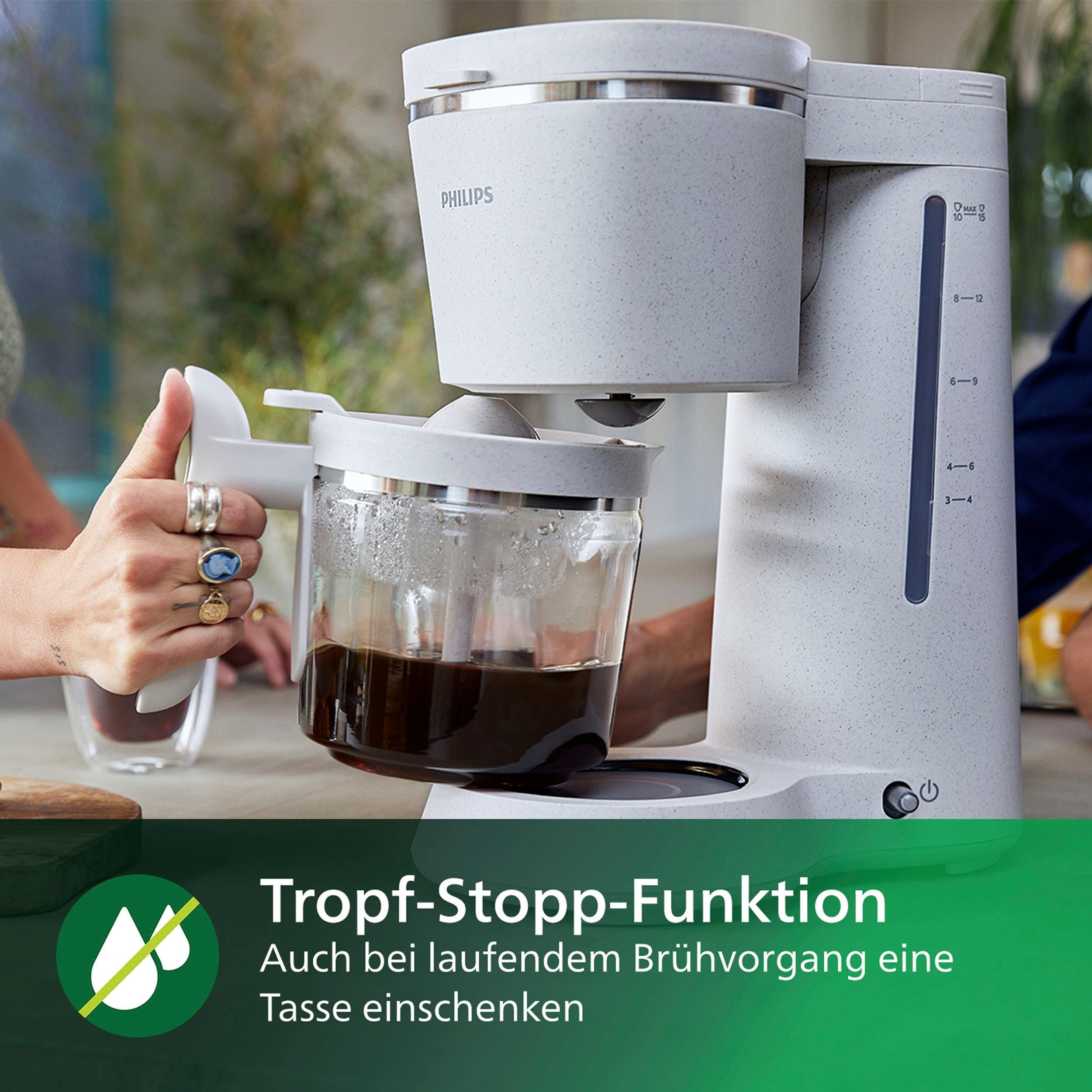 Philips Filterkaffeemaschine Eco Conscious Edition 5000er Serie HD5120/00