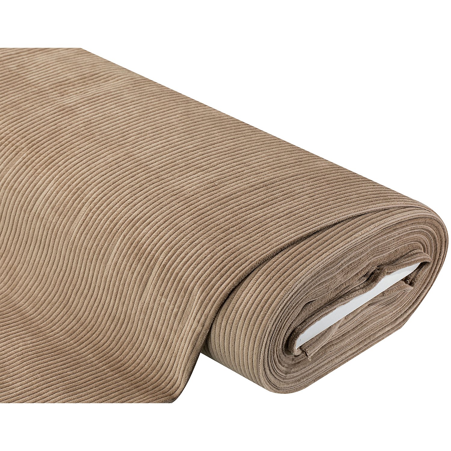 Baumwoll-Breitcord, taupe