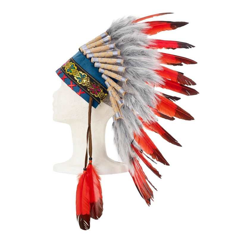 Coiffe de chef indien Phanine