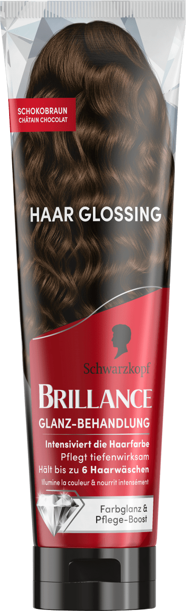 Farb-Glanzbehandlung Glossing Schoko Braun, 150 ml