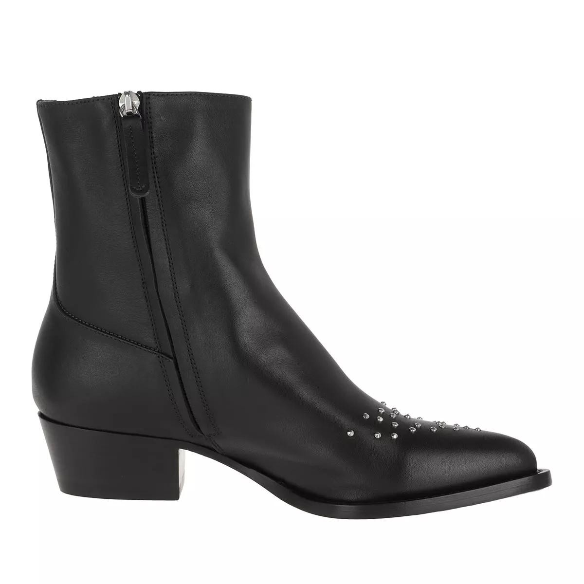 HUGO BOSS Stiefeletten schwarz Biker Boot