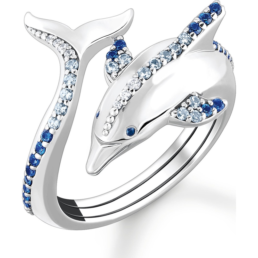 Thomas Sabo Bague pour femme 925 Argent argent Bague