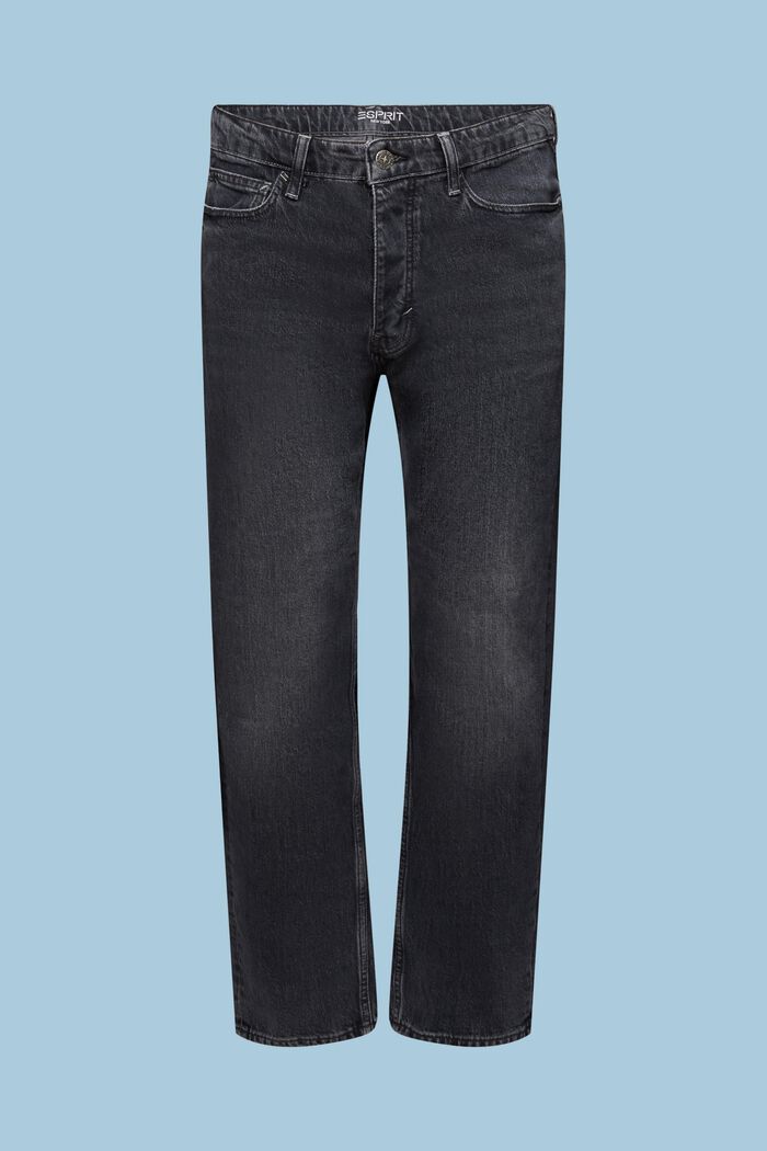 Lockere Retro-Jeans mit mittlerer Bundhöhe