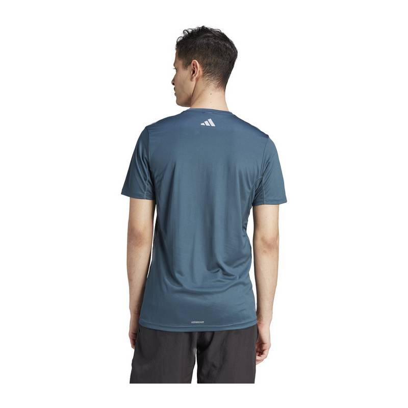 adidas Run Icons 3Bar T-Shirt Laufshirt Herren