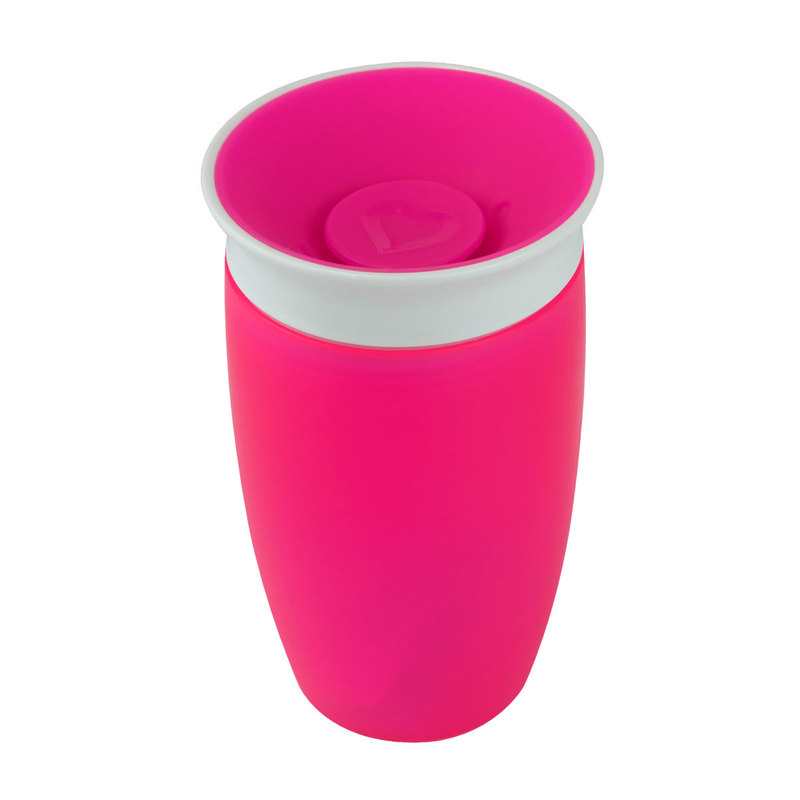 Tasse miracle 360° 12m et + rose Munchkin