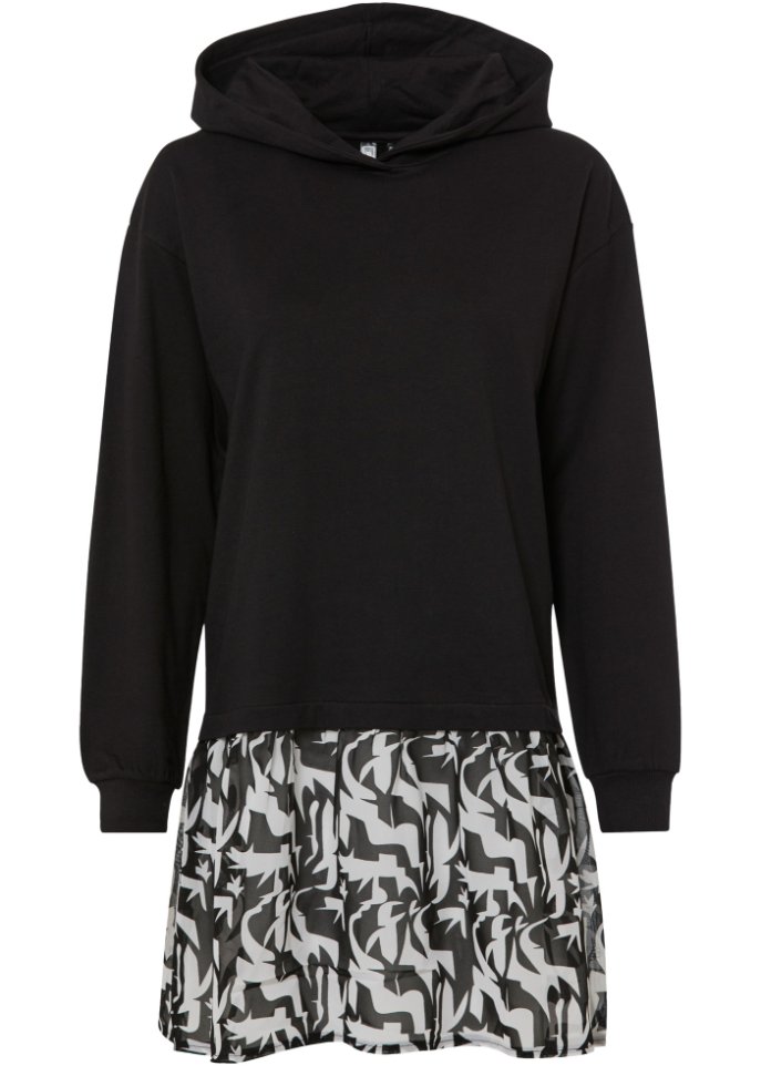 Sweatshirt mit Rockansatz
