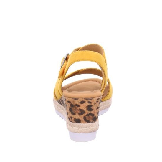 GABOR Klassische Sandalen gelb