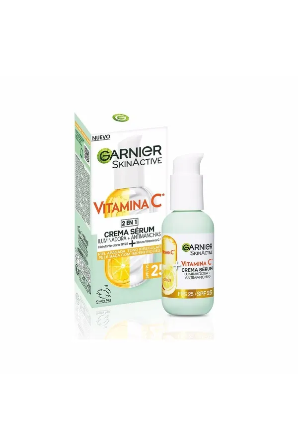 Garnier  Skinactive Vitamina C Crema Sérum Spf25 Garnier 50 ml