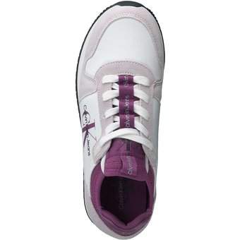 Calvin Klein Runner Sock Laceup NY in weiß