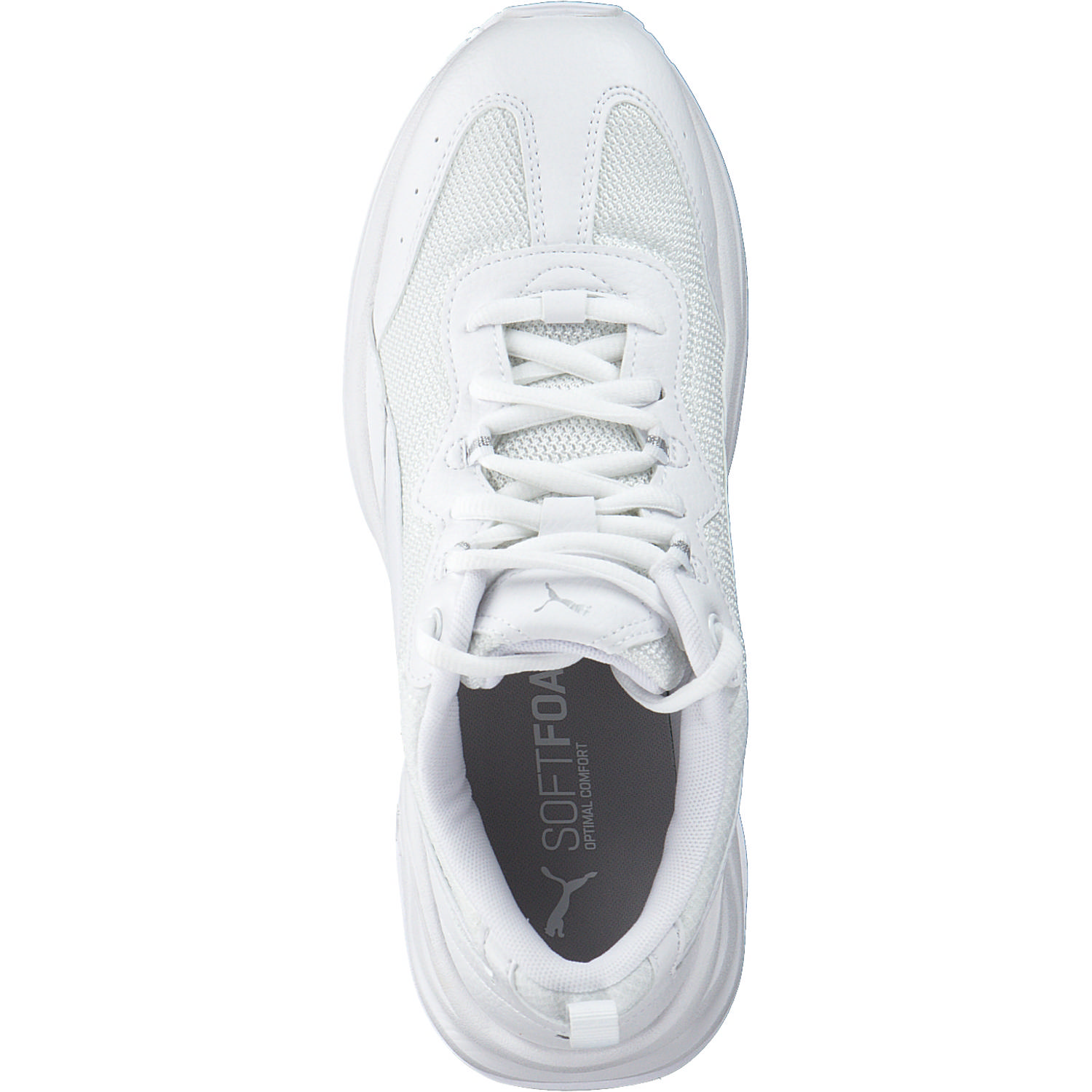 Puma Cilia 369778, Sneakers Low, Damen, Weiß (Puma Wht-Gray Violet)