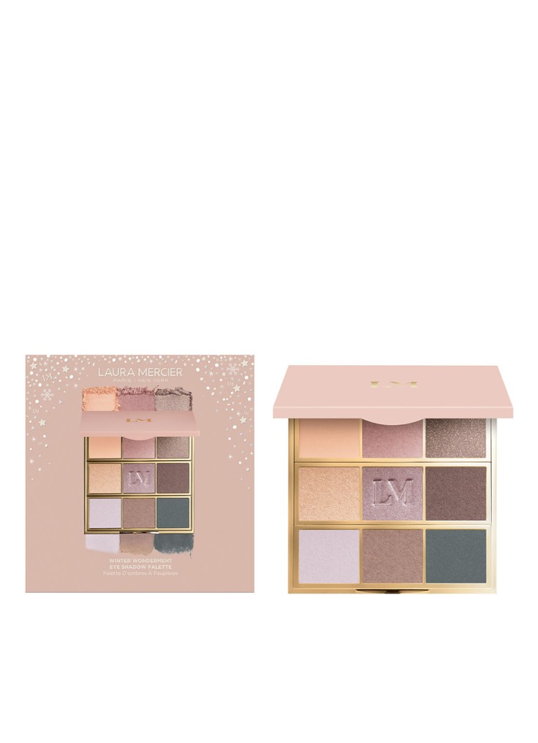 Paletă de farduri de pleoape Laura Mercier Winter Wonderment – Ediție limitată