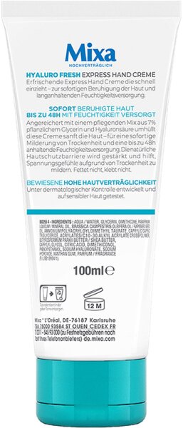 Mixa Hyaluro Fresh Handcreme