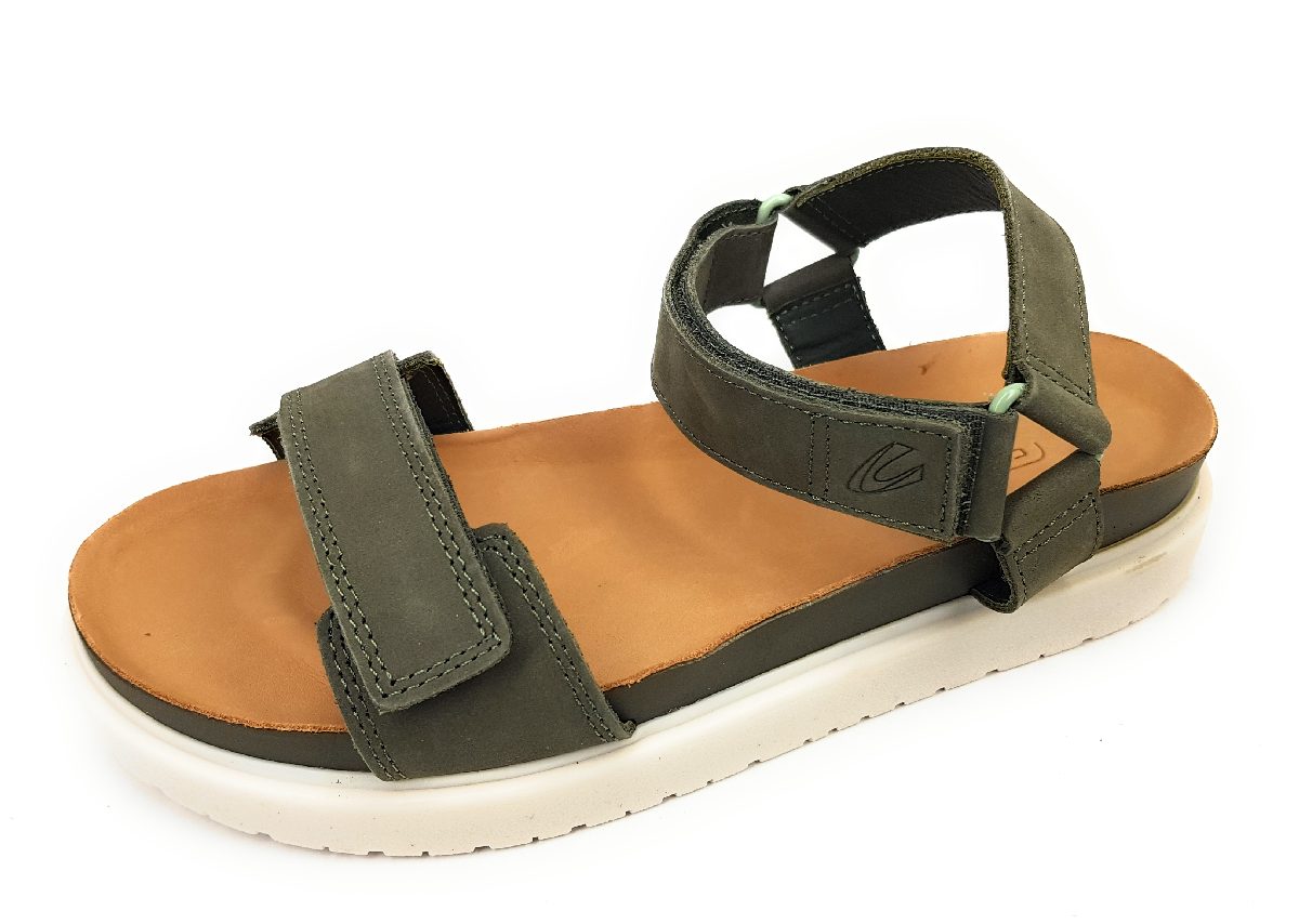 Camel Active Pad Sandal 24164002 Grün C77 khaki green