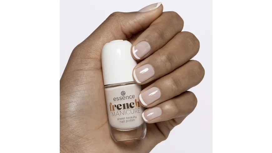essence French Manicure Nail Polish 8 ml Rosé On Ice