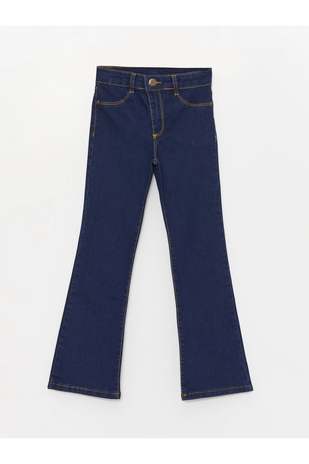 LC Waikiki  Basic-Jeanshose für Mädchen mit ausgestelltem Bein