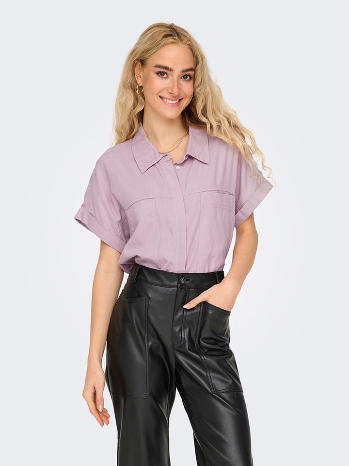ONLY Bluse in Lila günstig kaufen