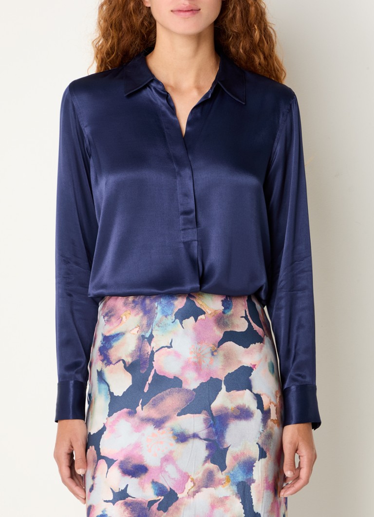 Rails Nissa satin tunic