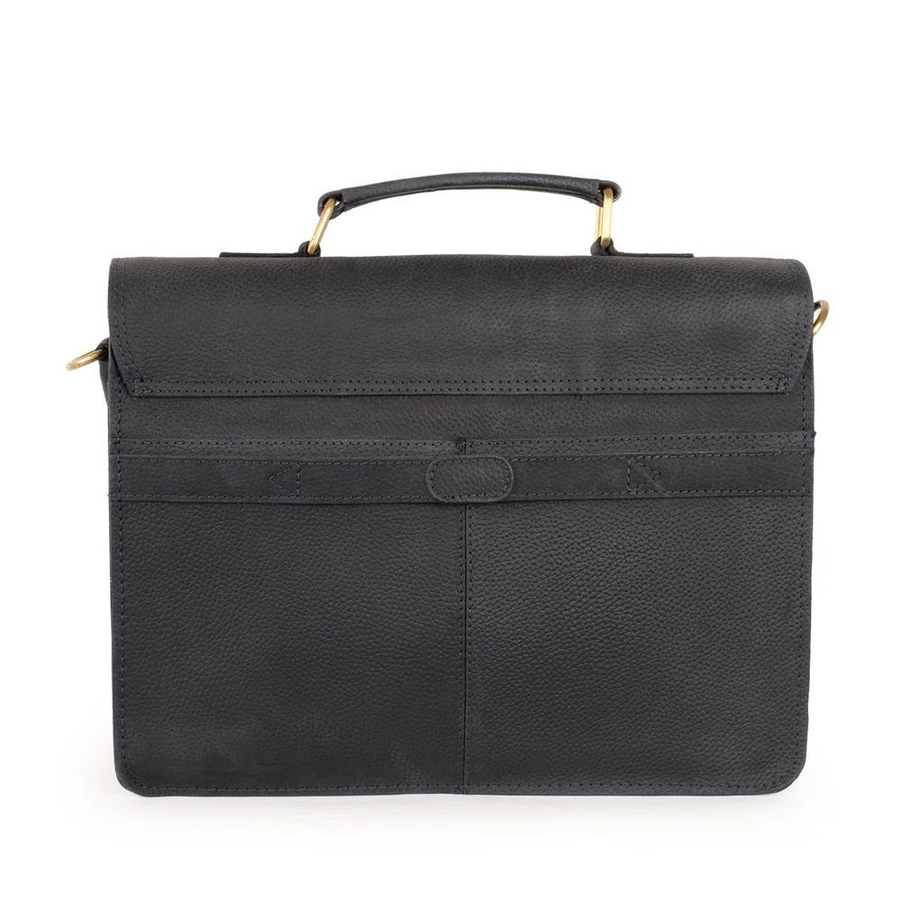 Jahn-Tasche Aktentasche Aktentasche / Businesstasche Gr. M, Leder Schwarz, Jahn-Tasche 410-n