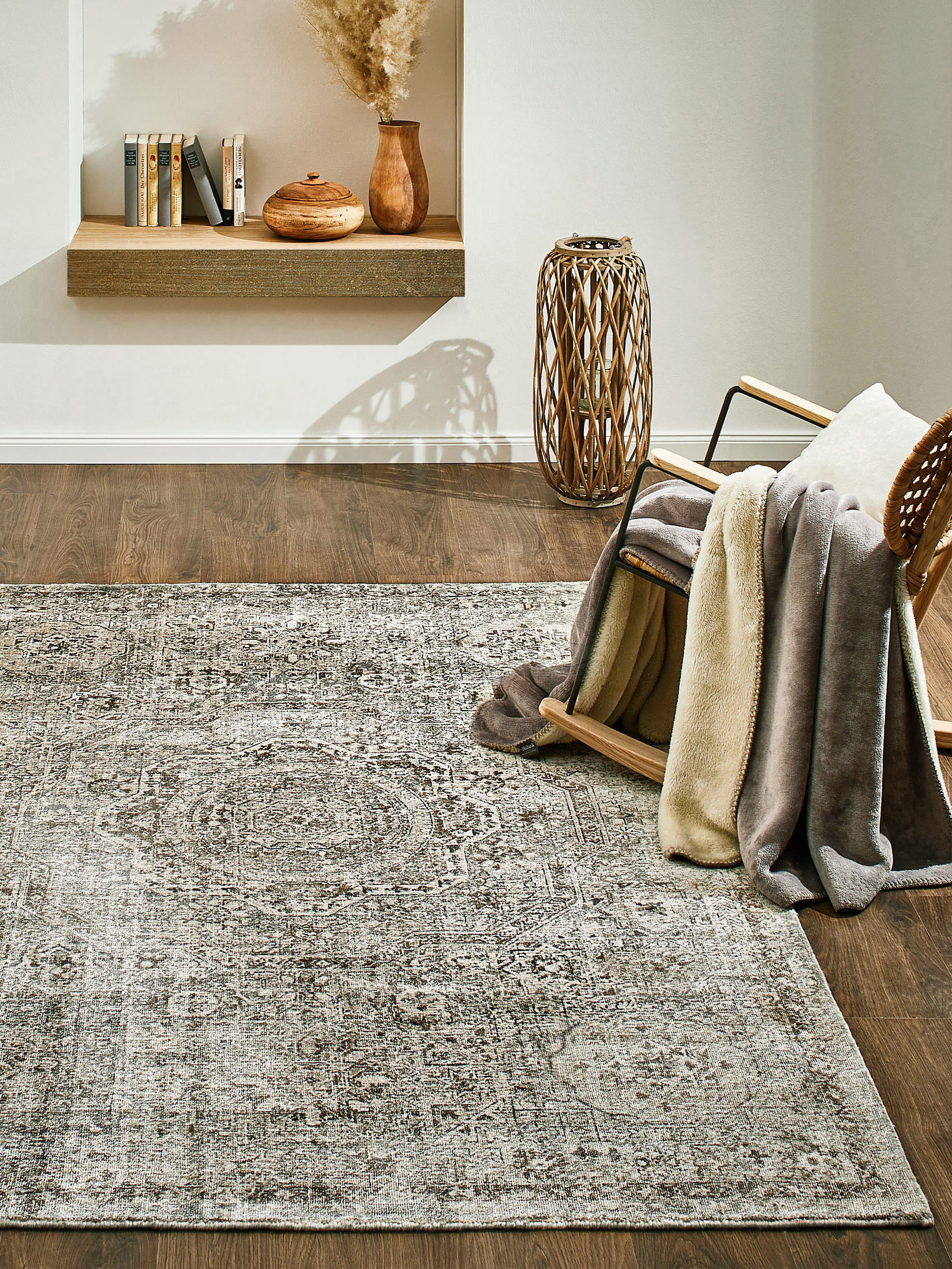 Moulten Designer-Teppich, Antique Grey