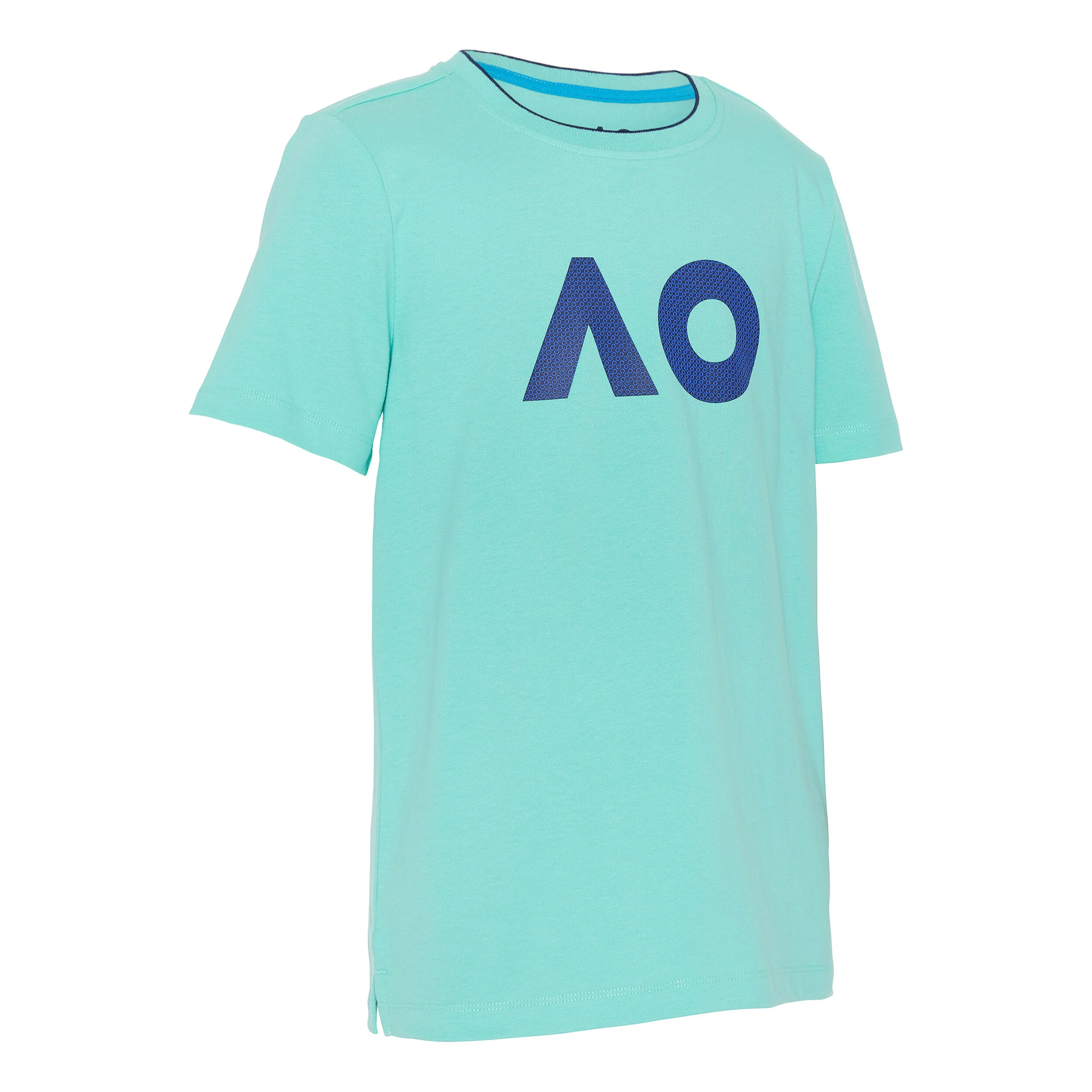 AO Stack Print Core Logo T-Shirt Herren - Mint, Dunkelblau