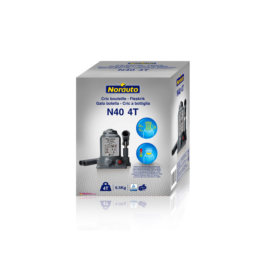 Norauto Stempel-Wagenheber N40, bis 4 Tonnen - ATU