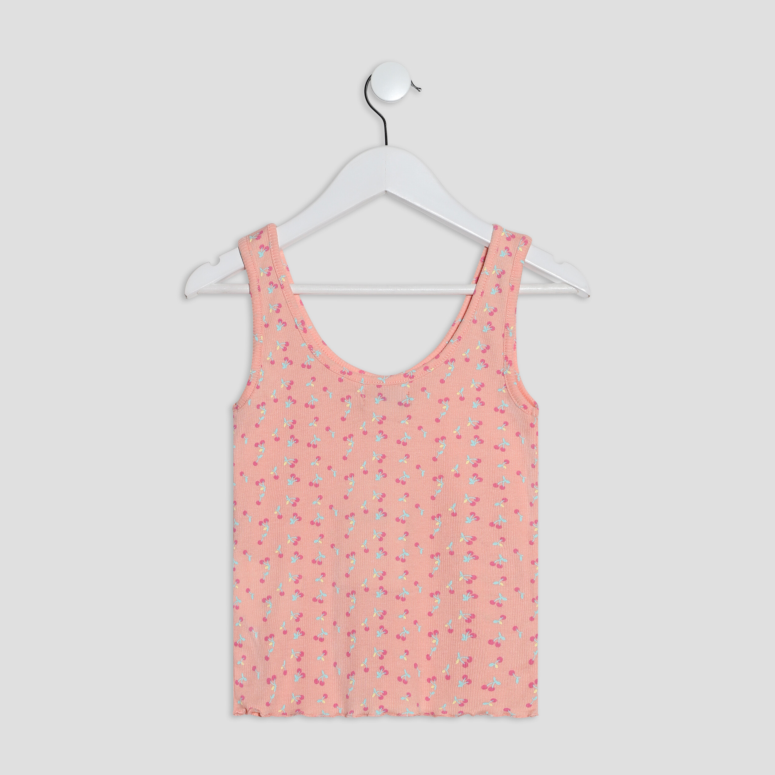 Ensemble pyjama 2 pièces rose saumon fille | La Halle