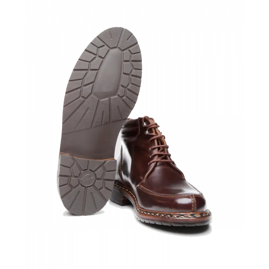 Heinrich Dinkelacker - Stiefeletten BUDA PLAIN H Gewachstes Fettnubuk - braun