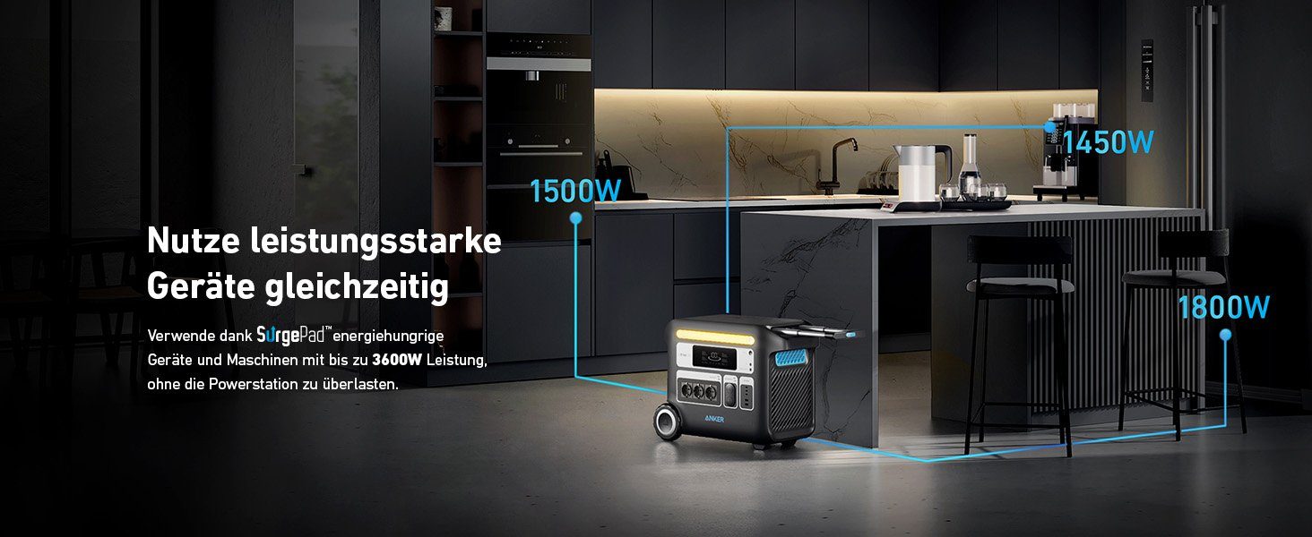 Anker Stromerzeuger 767 Solargenerator 2048 Wh mit 200 W Solarpanel, (1-tlg)