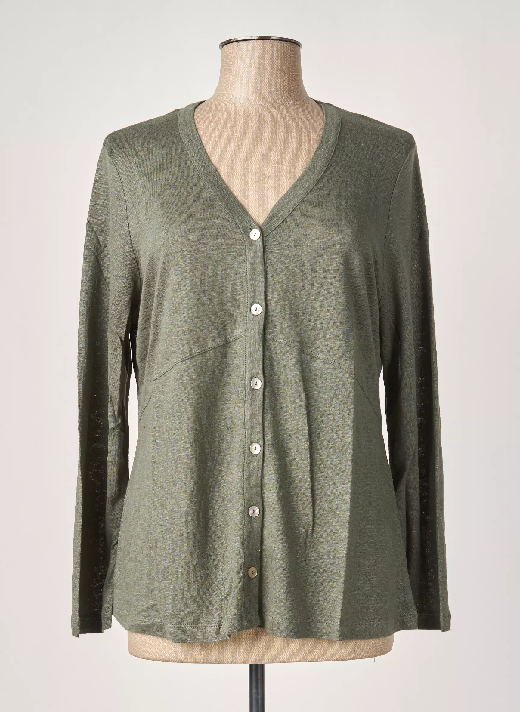 Maloka Cardigans Femme couleur vert