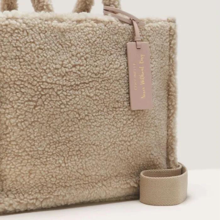 Jamais sans sac en peau de mouton écologique moyenne
