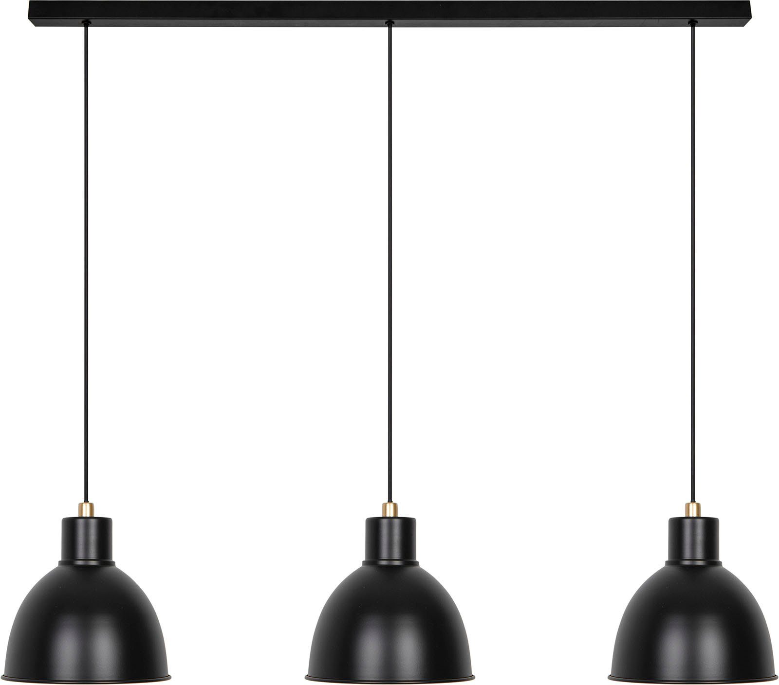 Nordlux Pendelleuchte Pop, ohne Leuchtmittel, zeitgenössischer und einfacher Stil, stabiles Metall-Gehäuse