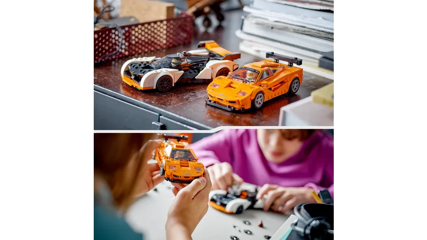 LEGO Speed Champions 76918 McLaren Solus GT & McLaren F1 LM Spielzeug