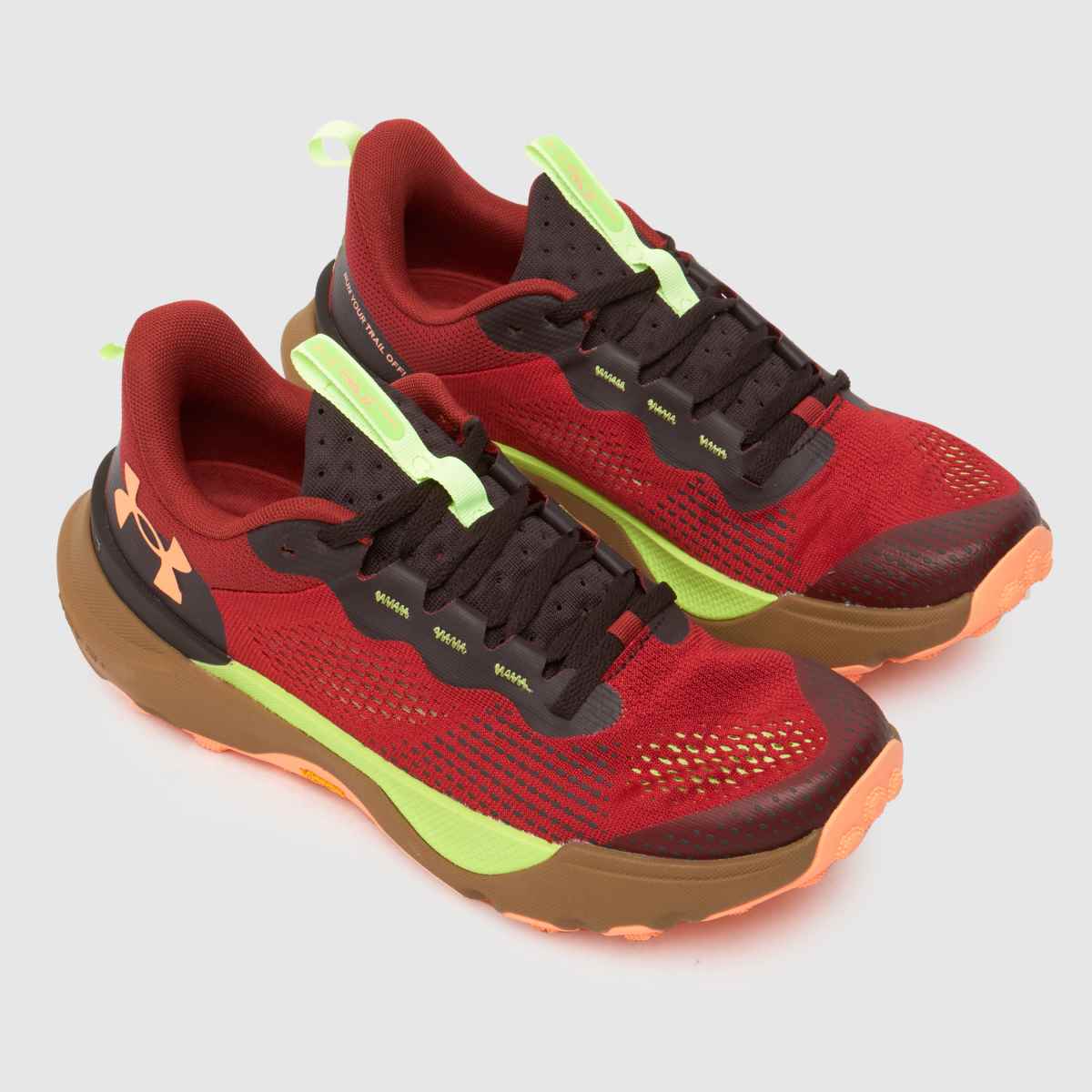 Under Armour – Röda infinite pro trailskor