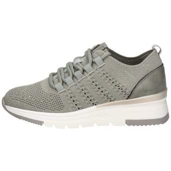 Tom Tailor Sneaker in grün