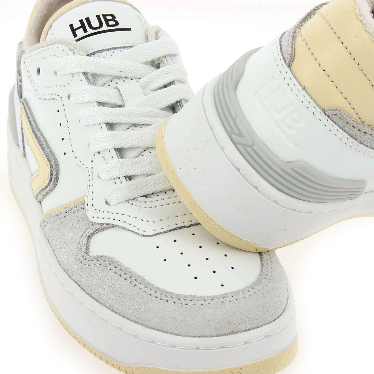 Hub  SMASH W - Blanc jaune
